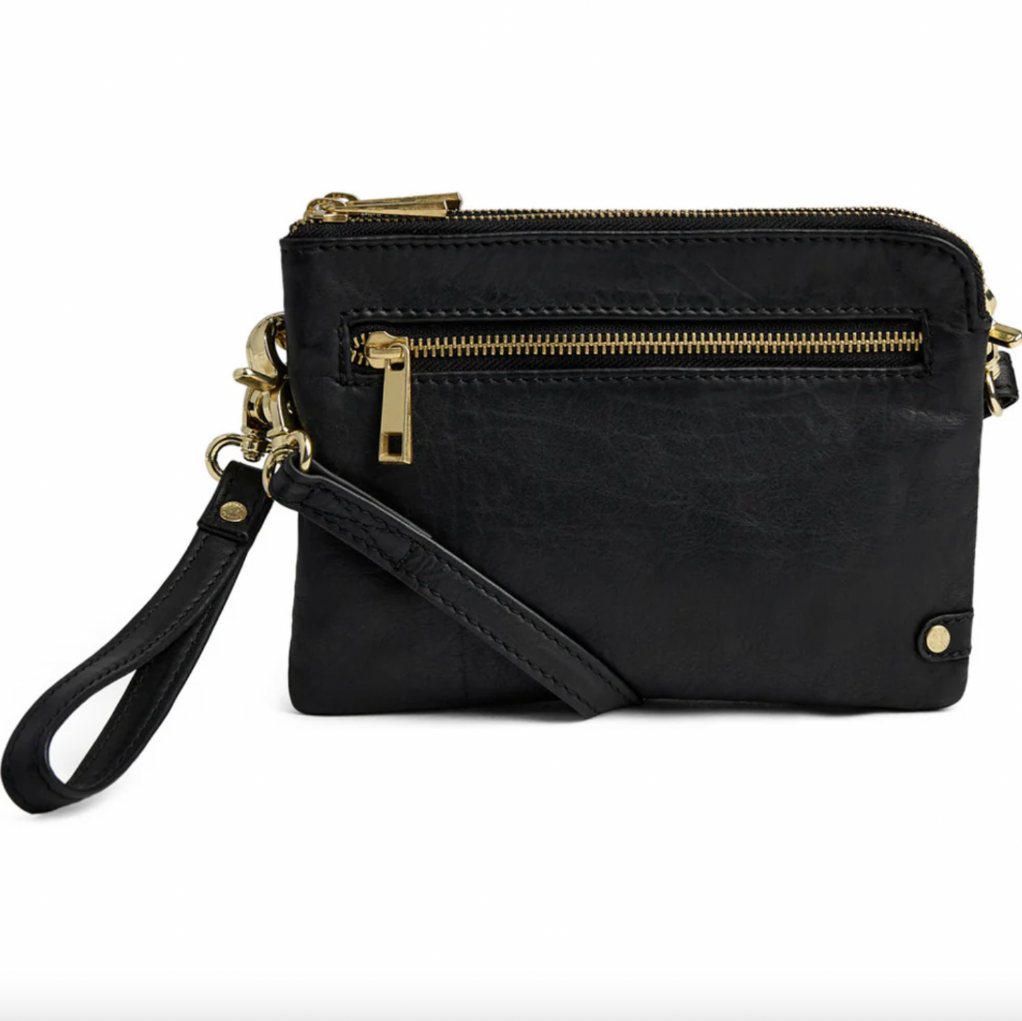 Clutch Selma- Black / gold