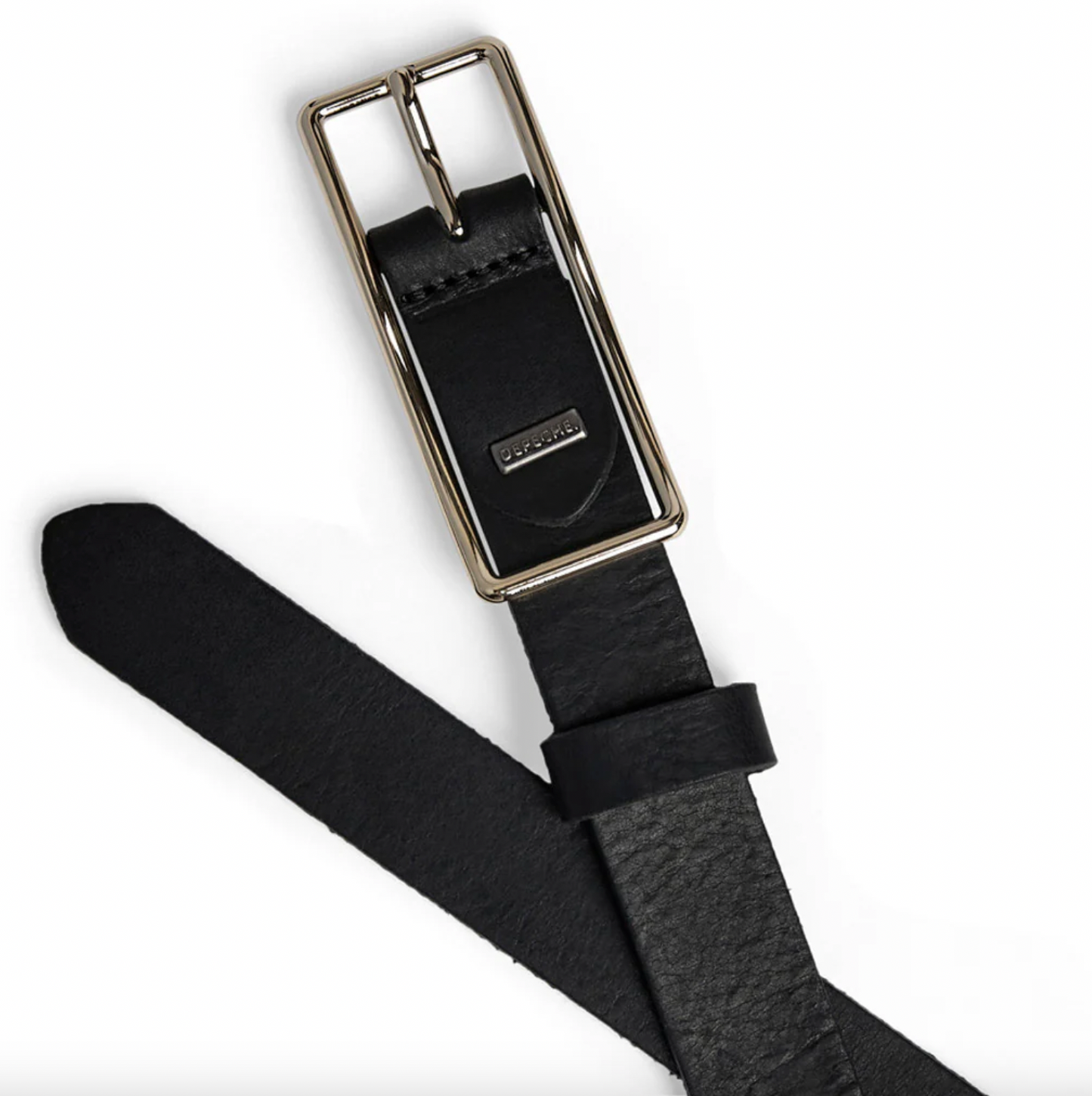 Jeans bælte - Black / gold