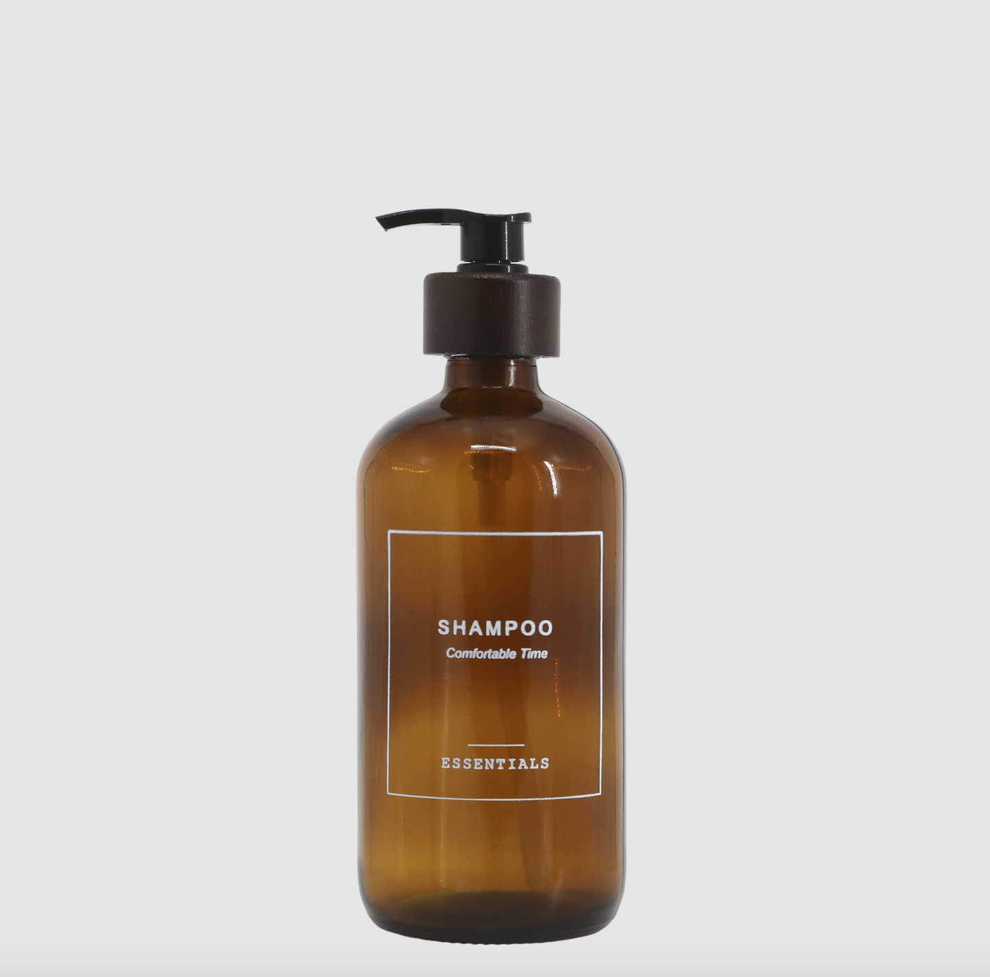 Flaske m. pumpe - Shampoo