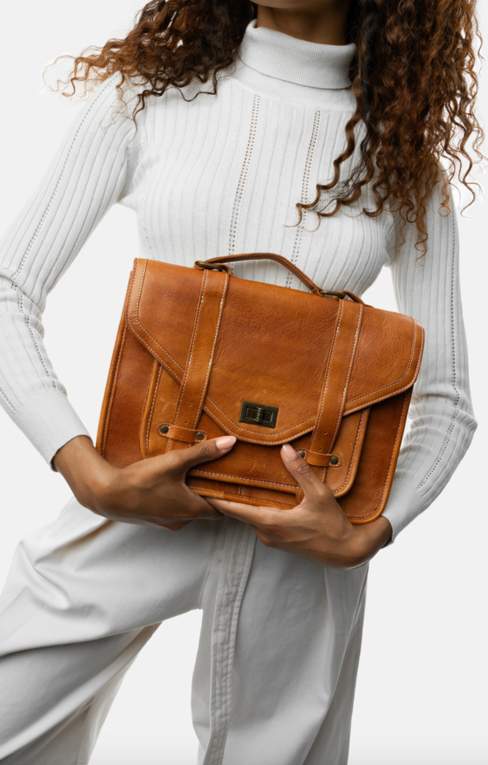 Taske Hallie – Cognac