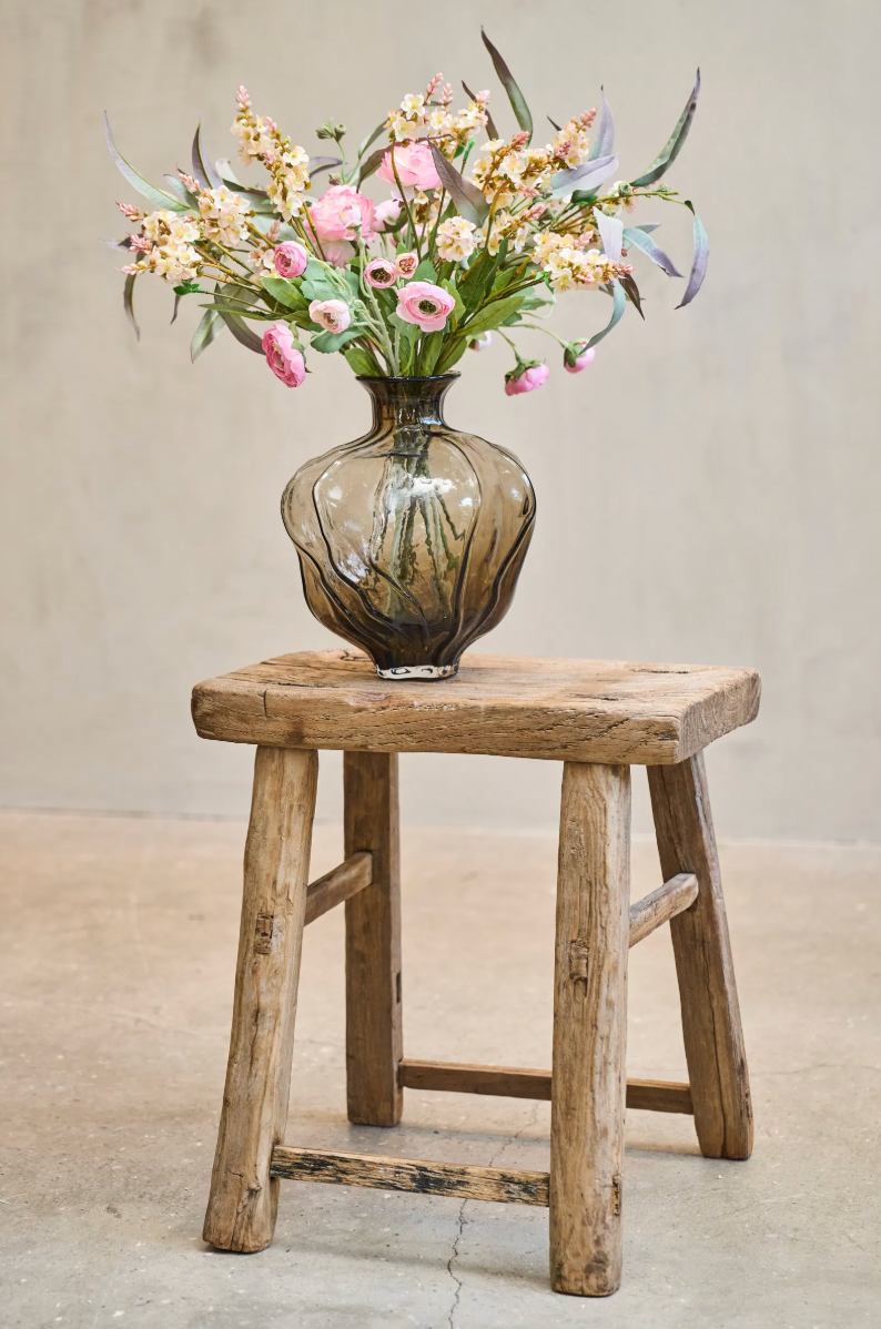 Vase Thelma big brown - Mundblæst