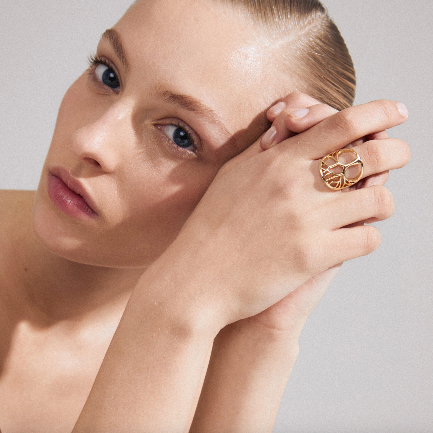 Ring ALIA forgyldt