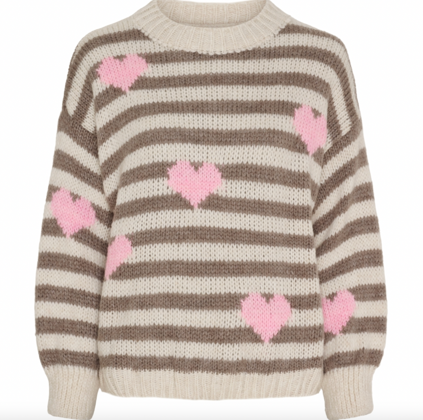 Strik - Beige striber