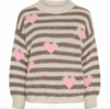 Strik - Beige striber