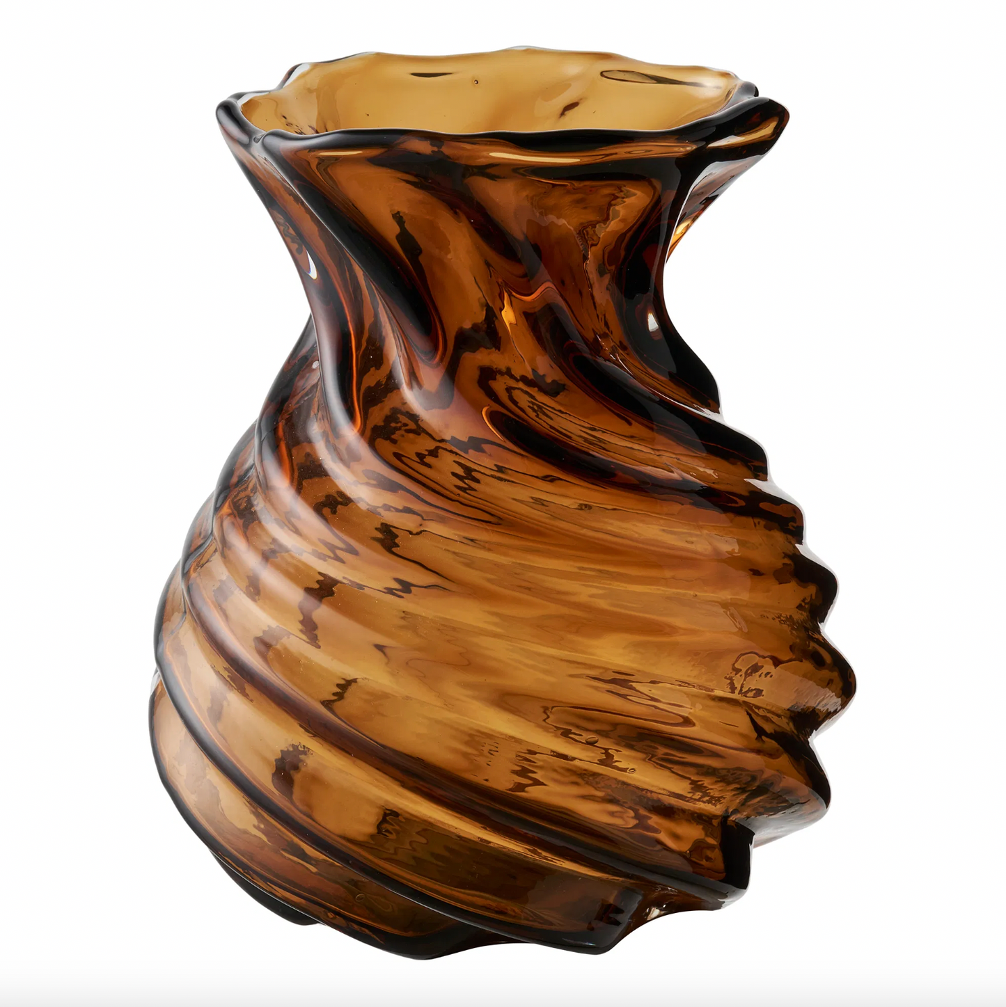Vase - Mundblæst glas