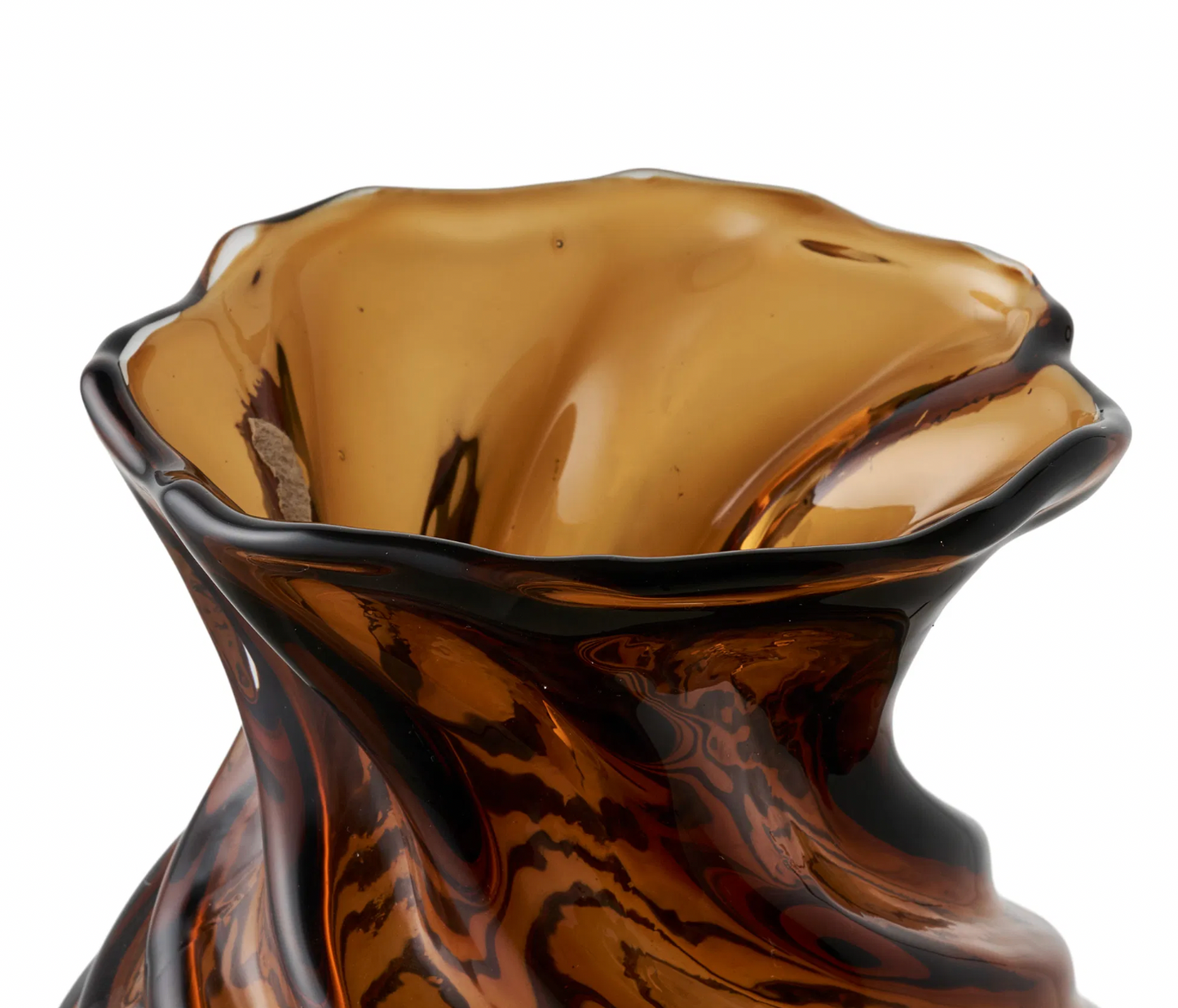 Vase - Mundblæst glas