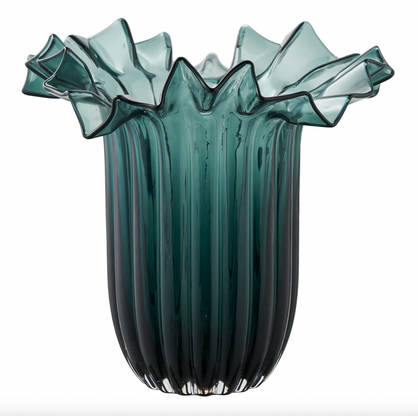 Vase - Mundblæst glas