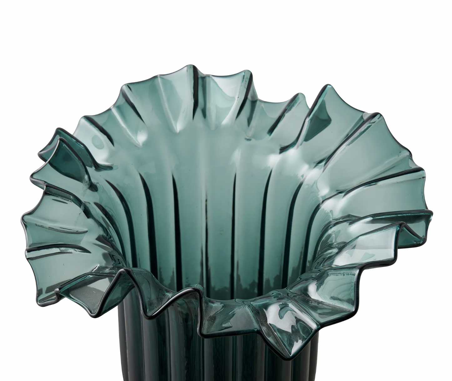 Vase - Mundblæst glas