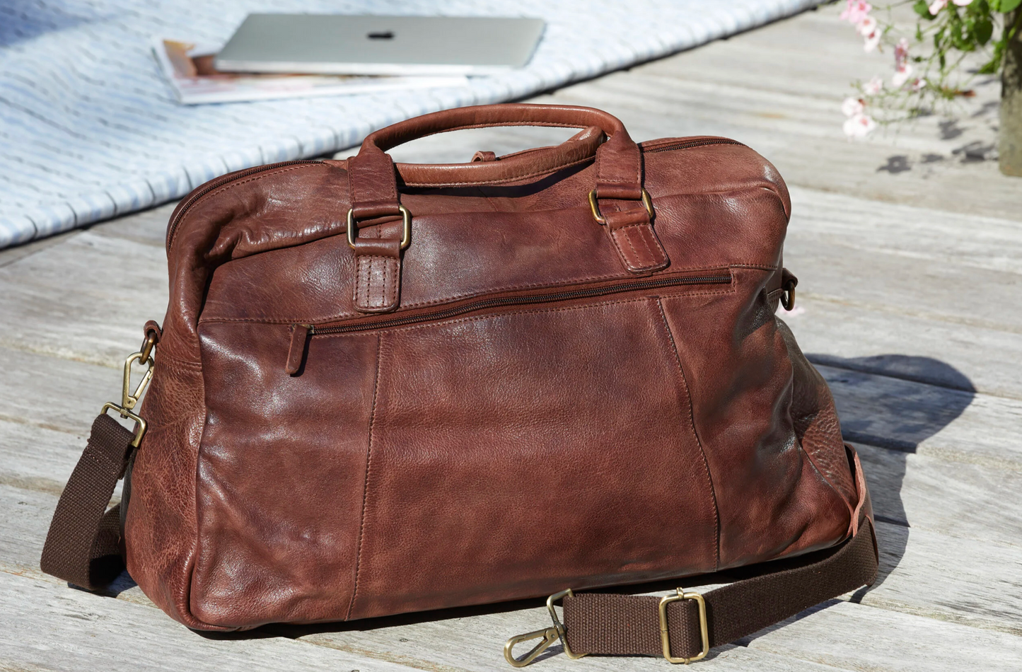 Weekendtaske Raw boheme - Brown