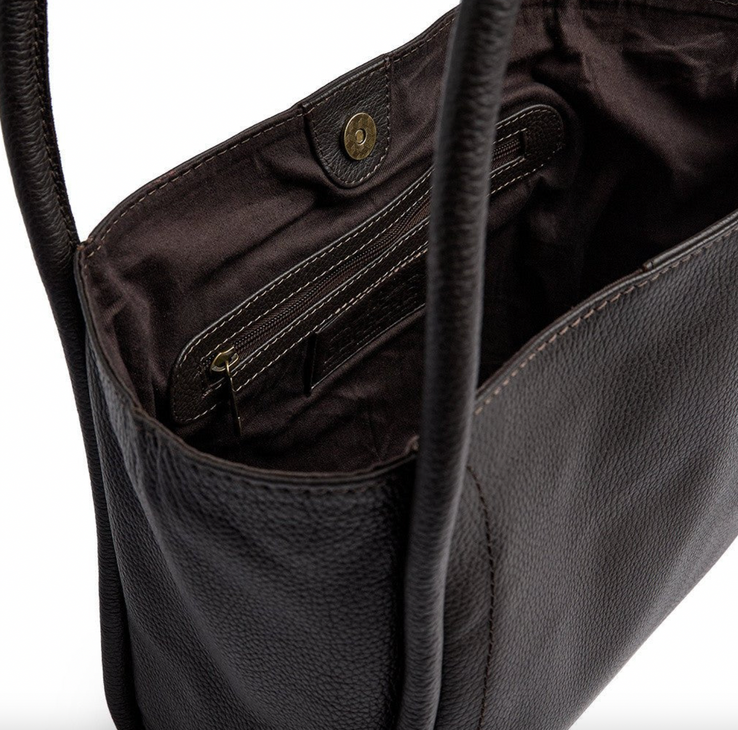 Skuldertaske Dark brown