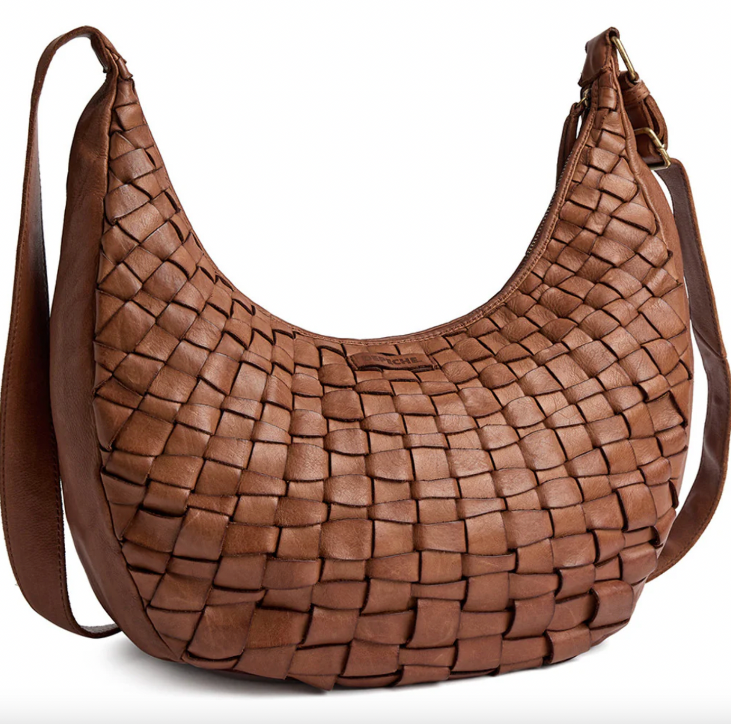 Skuldertaske - Vintage cognac