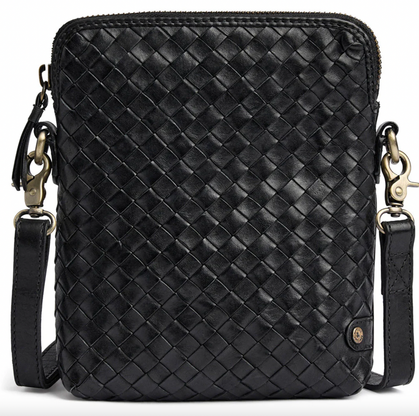 Mobiltaske Sofya- Håndflettet black