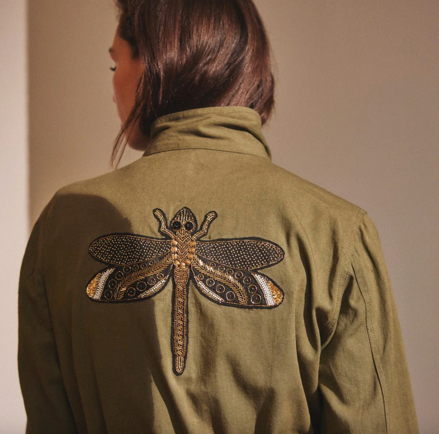 Jakke cargo - Khaki