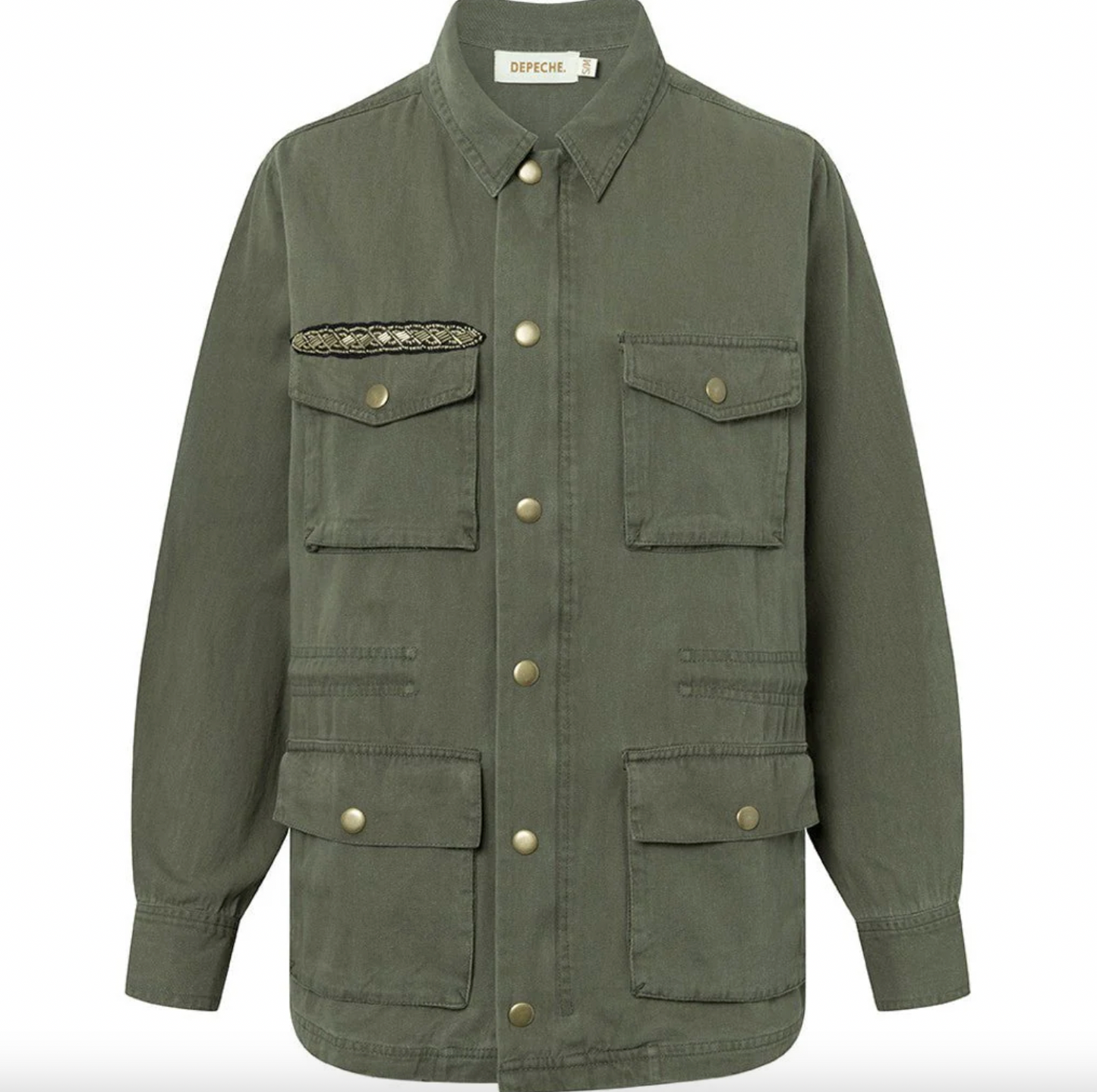 Jakke cargo - Khaki