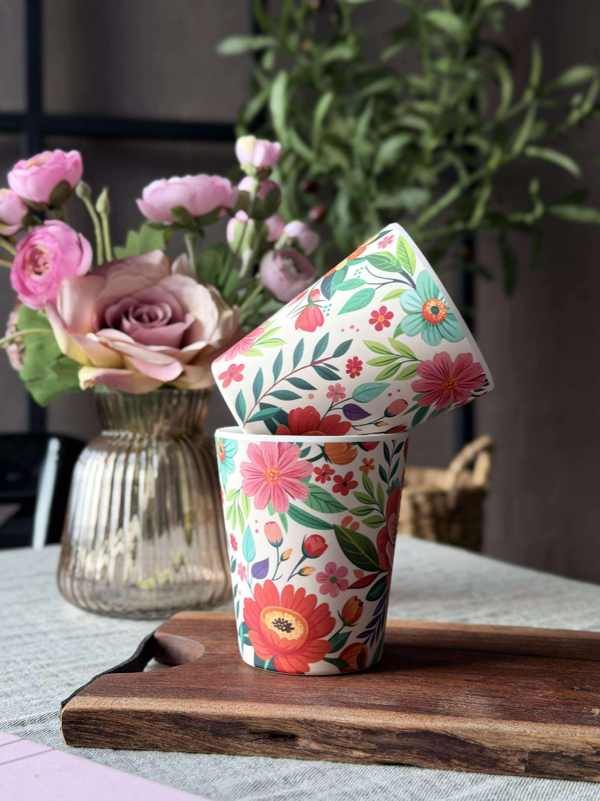 Kop Flower Melamin
