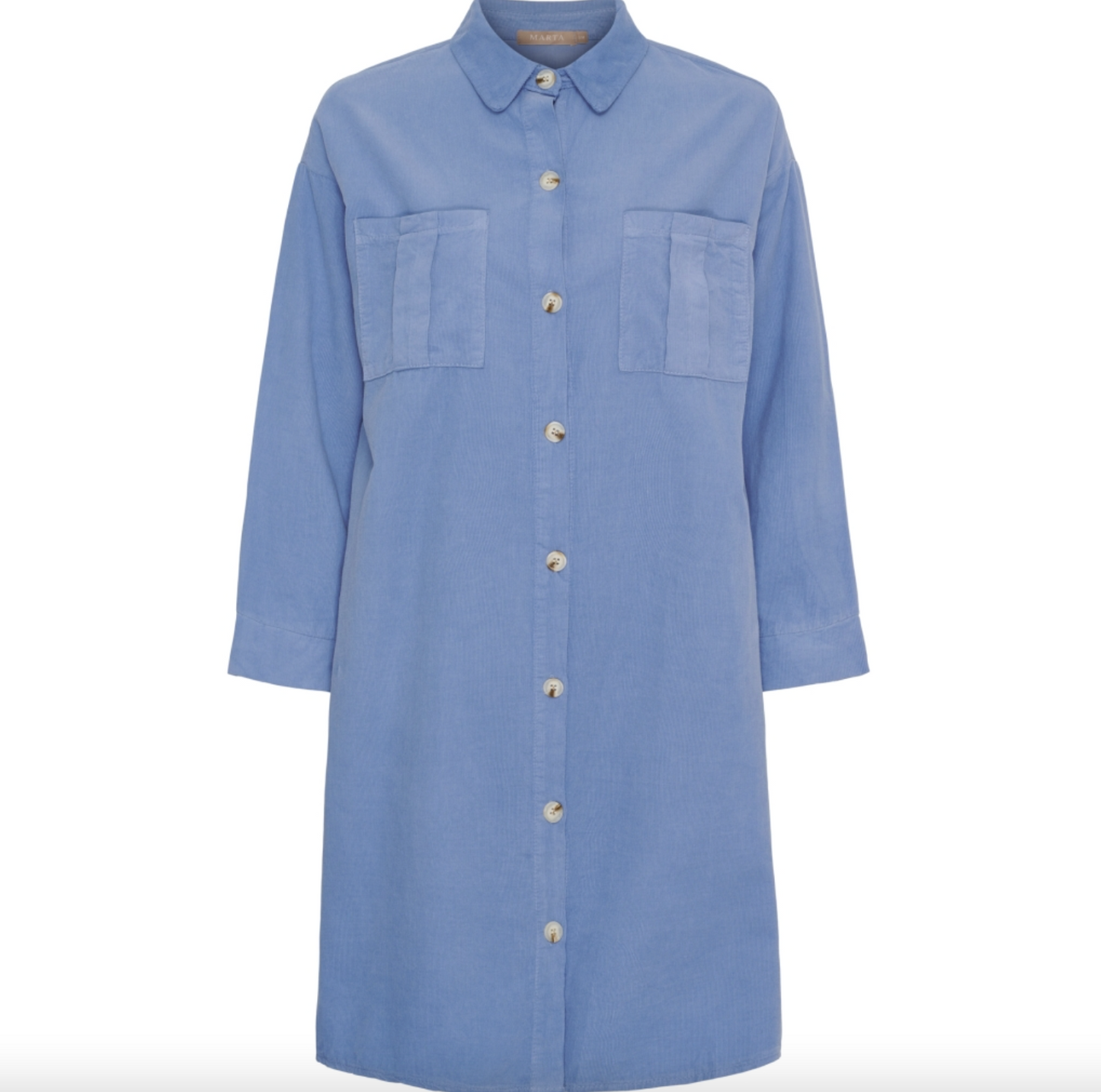 Kjole i baby fløjl - Jeans