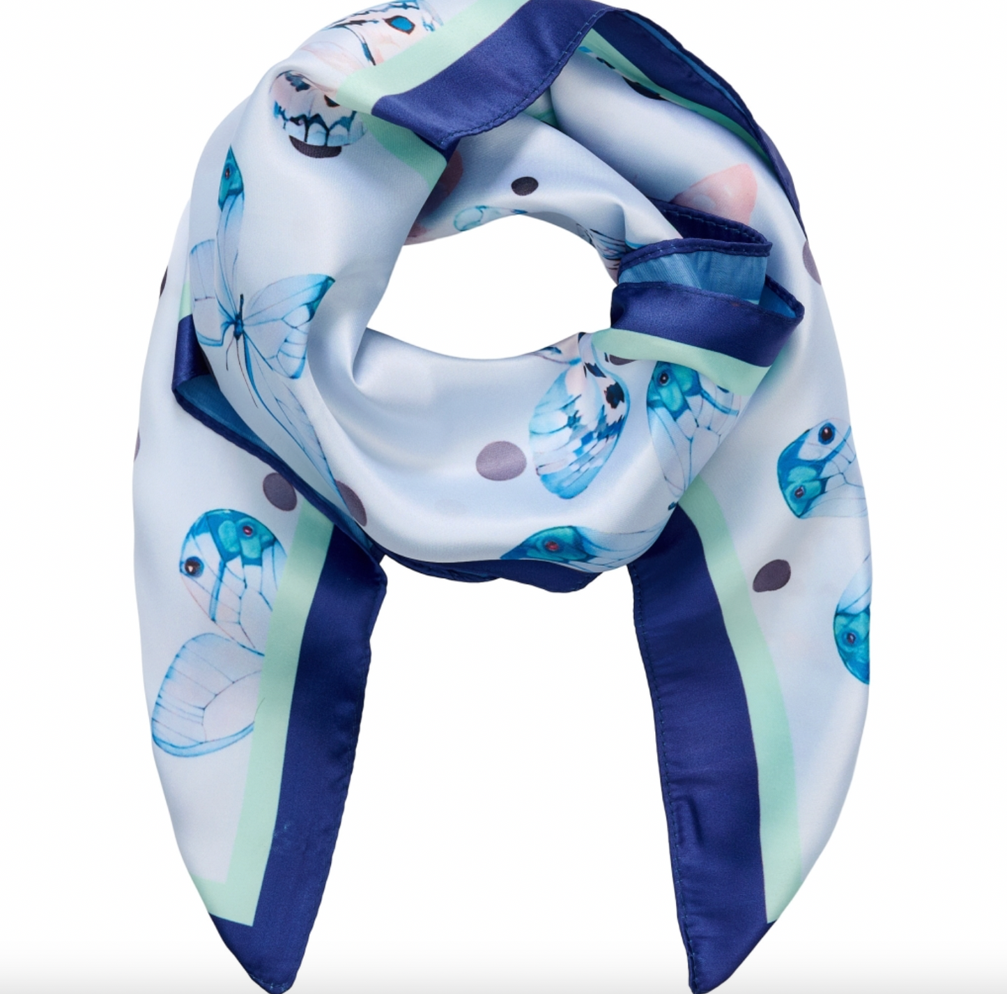 Tørklæde blue