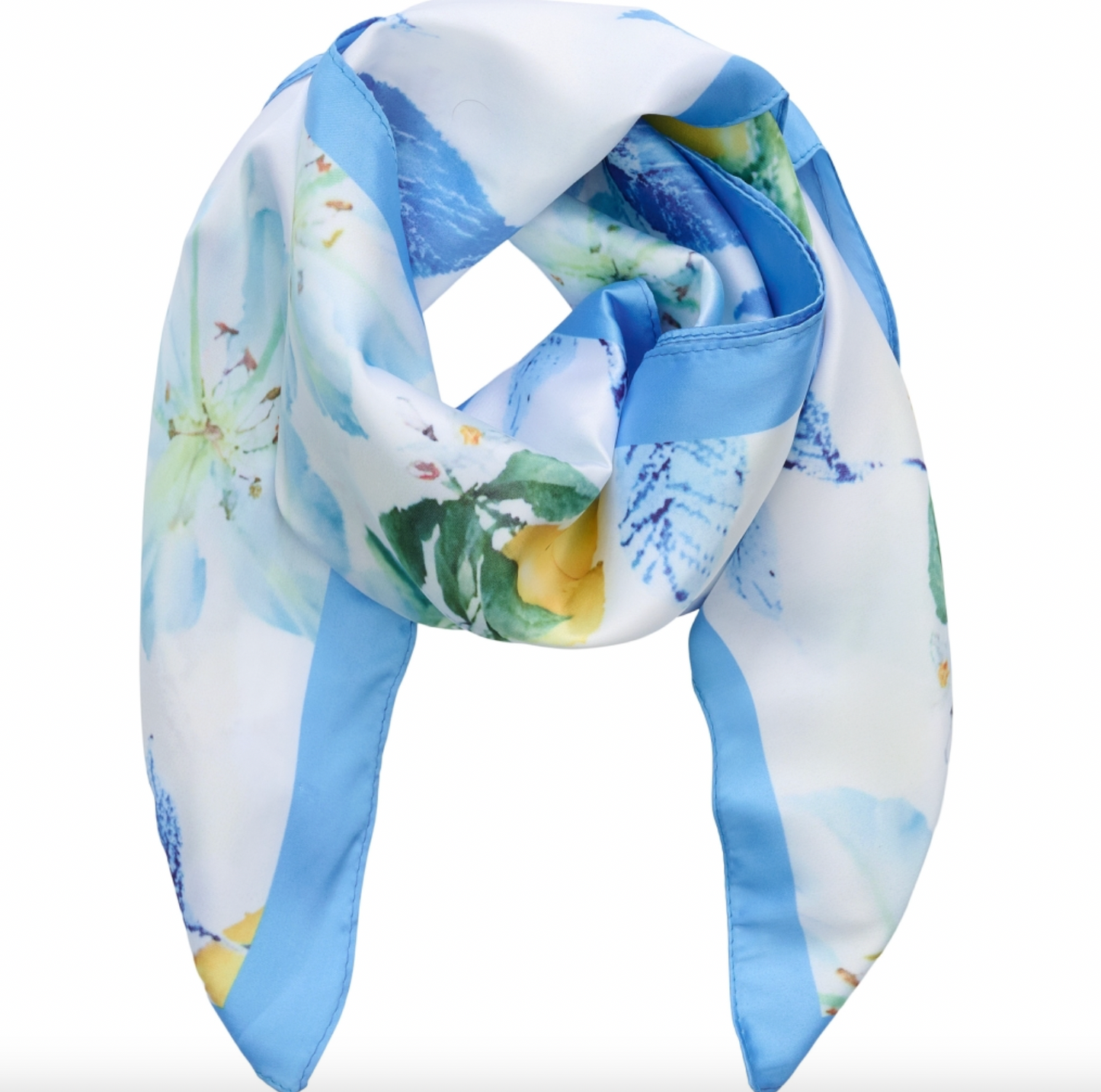 Tørklæde blue / yellow