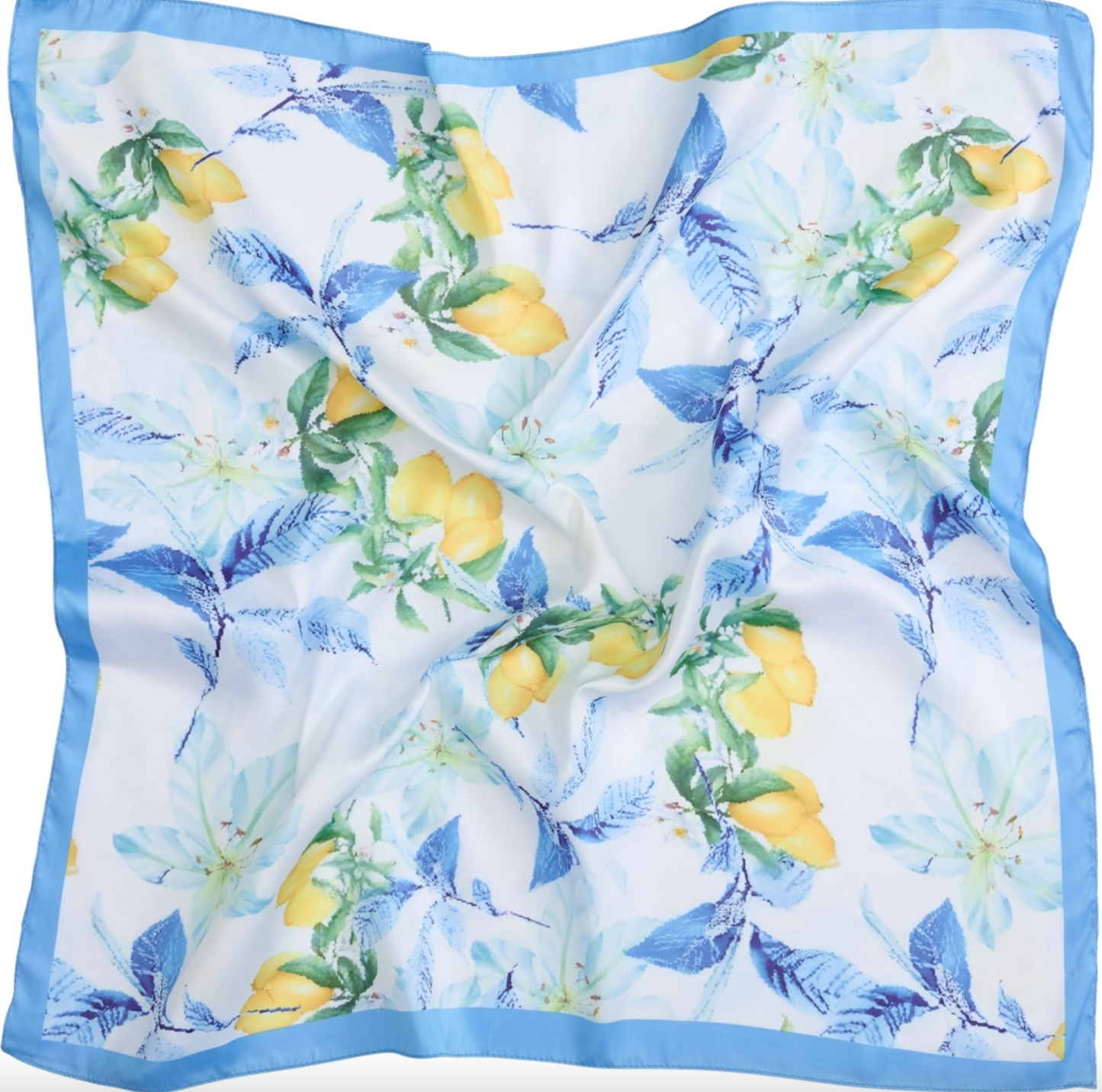 Tørklæde blue / yellow