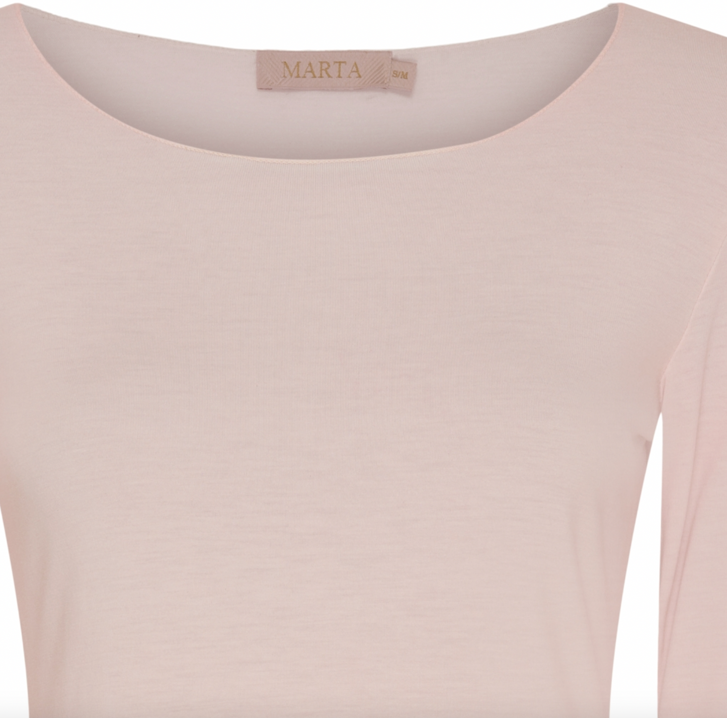 Bluse BASIS med blondedetaljer – Cipria