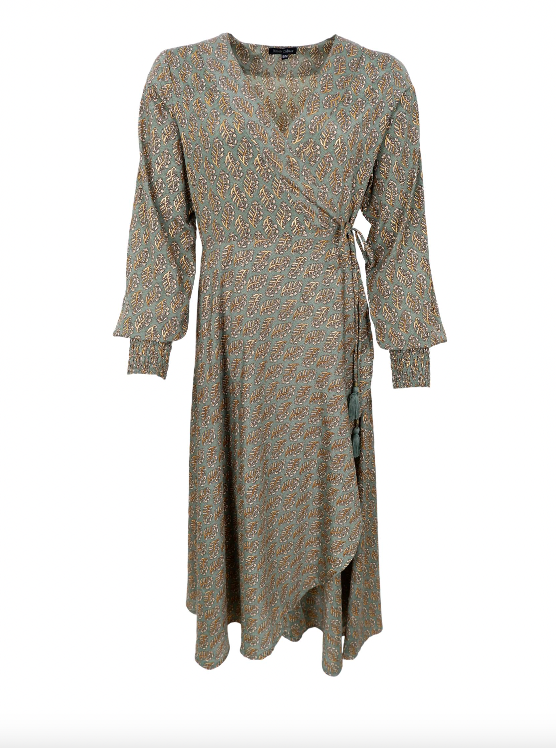 Kjole Luna wrap - Olive Mist