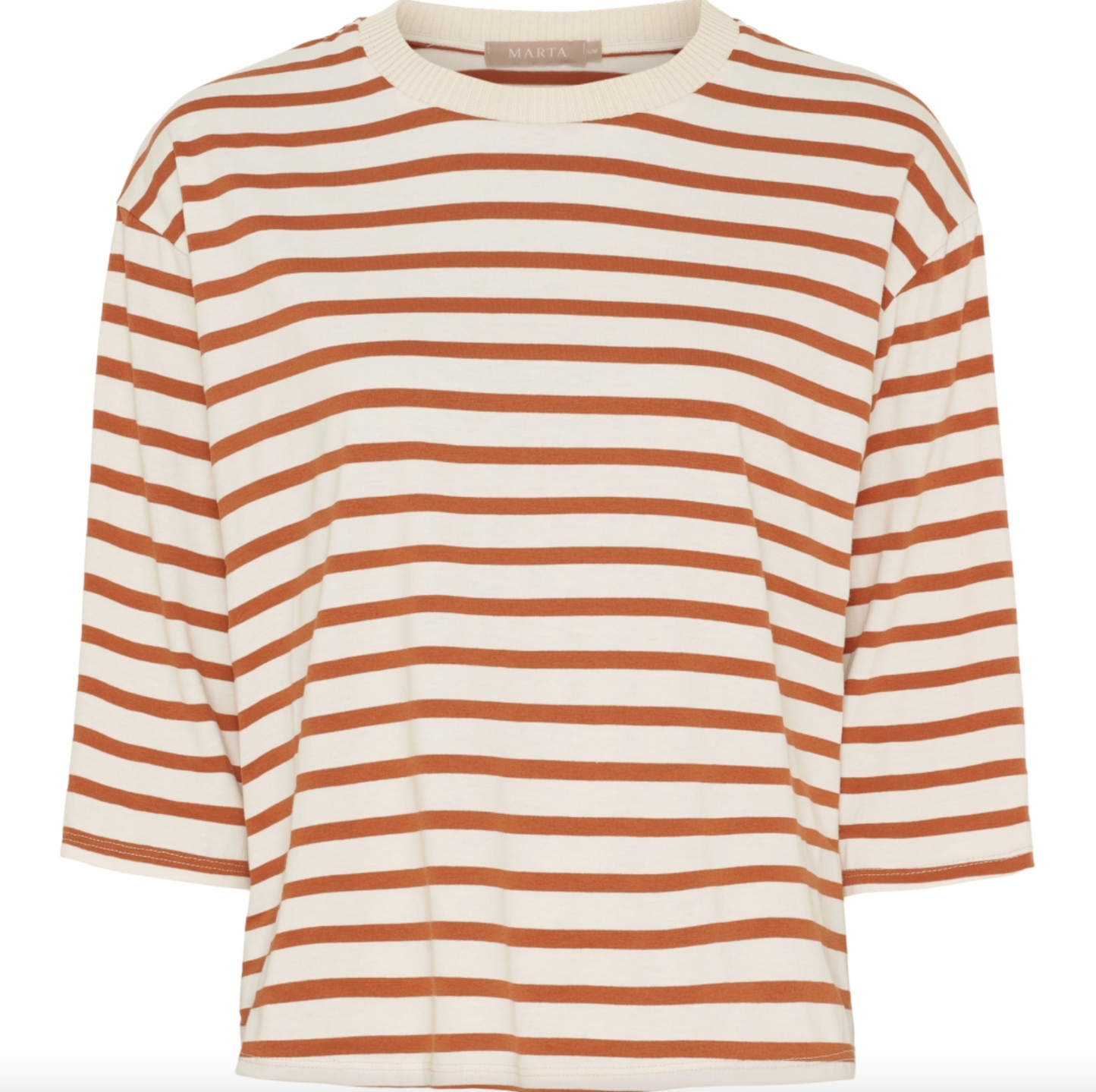 Bluse Brooklyn - Beige / Rust