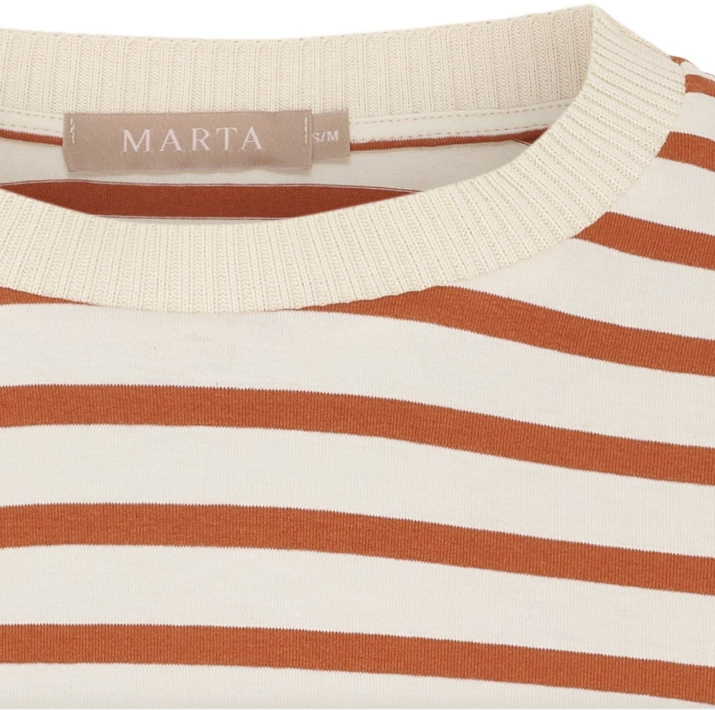 Bluse Brooklyn - Beige / Rust