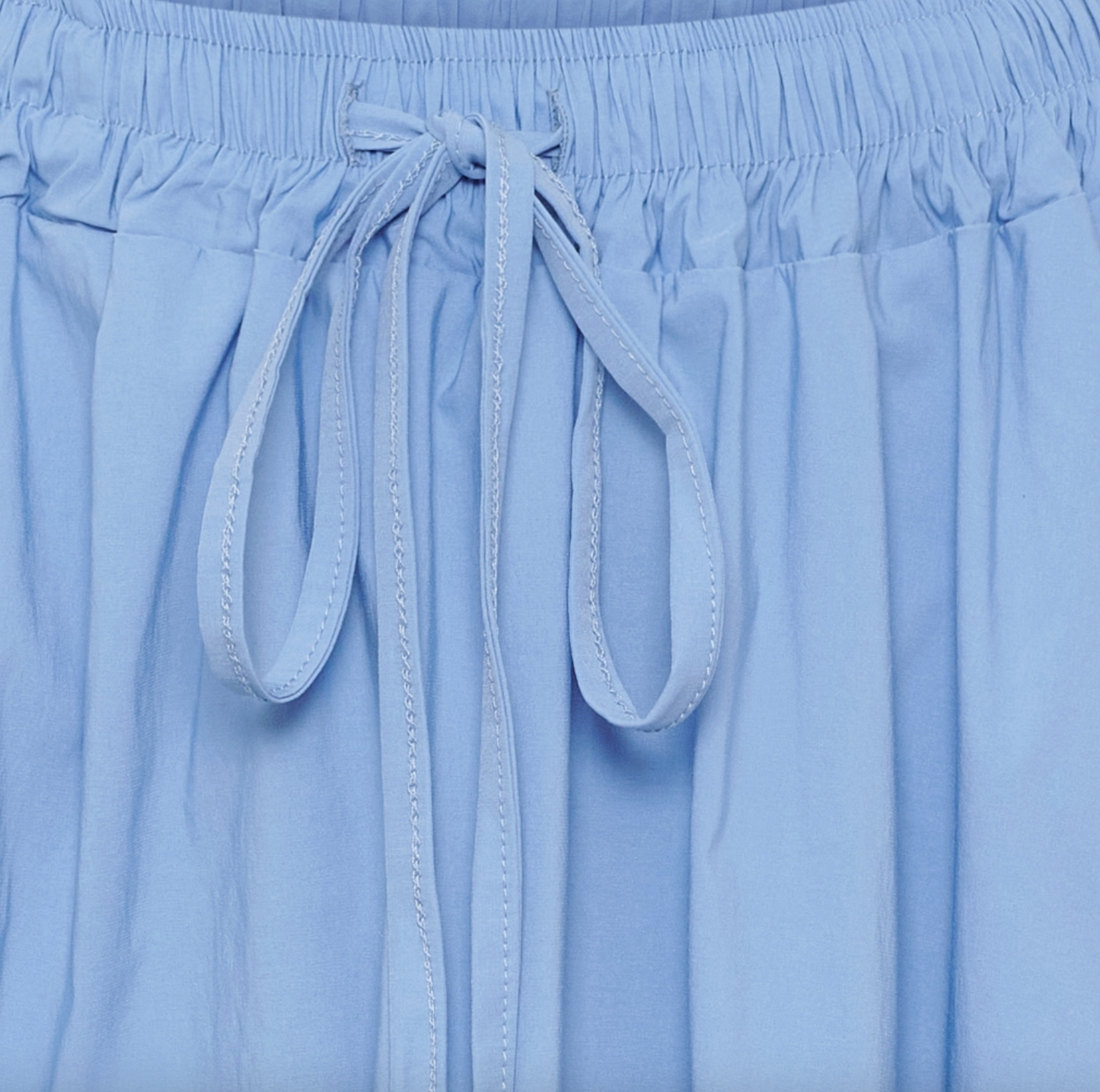 Nederdel med lommer - Light blue
