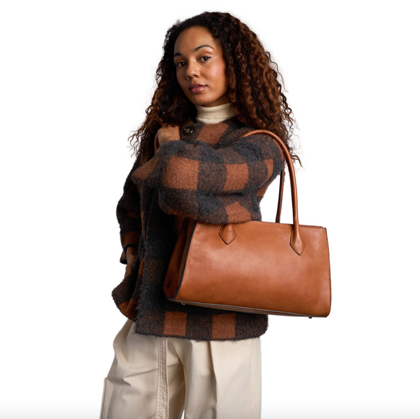 Håndtaske Ora cognac