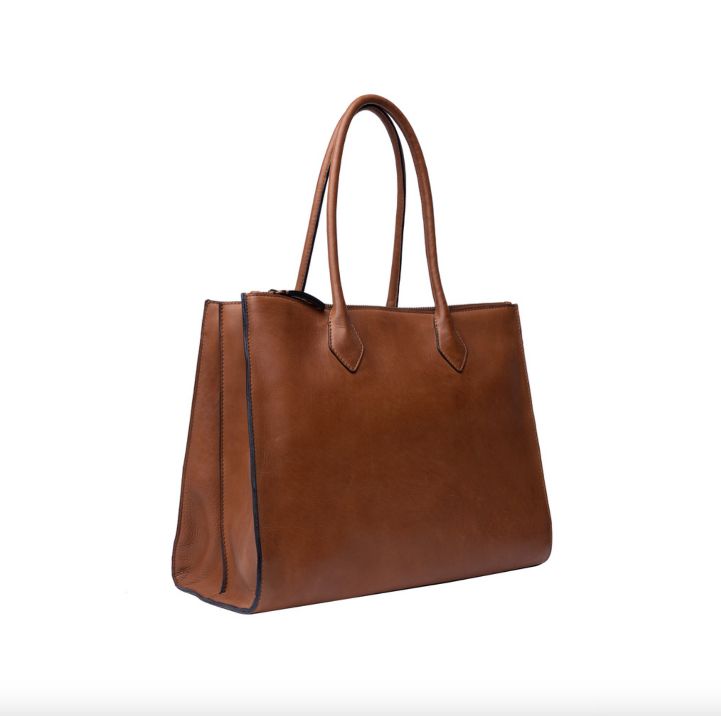 Skuldertaske Ora Big - Cognac