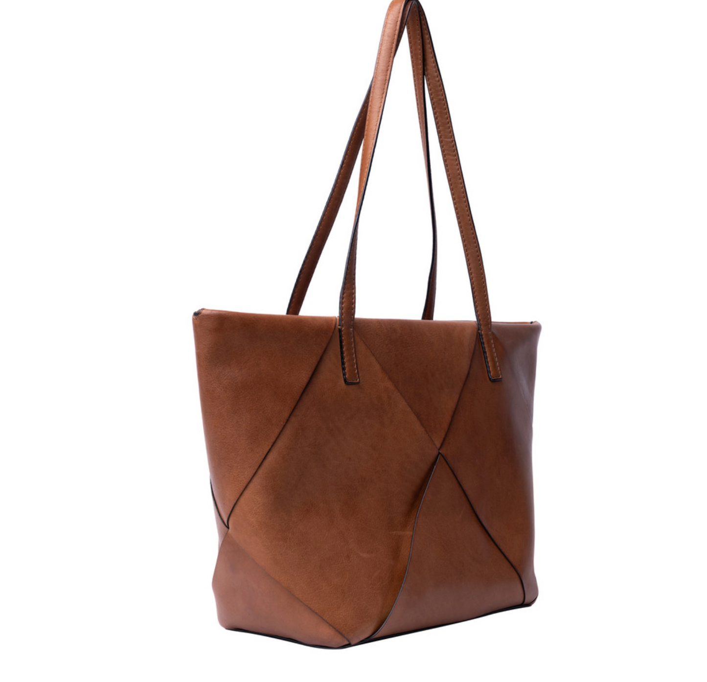 Skuldertaske Olia cognac