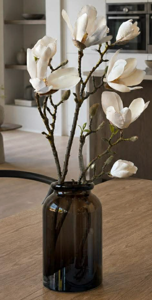 Vase June brown