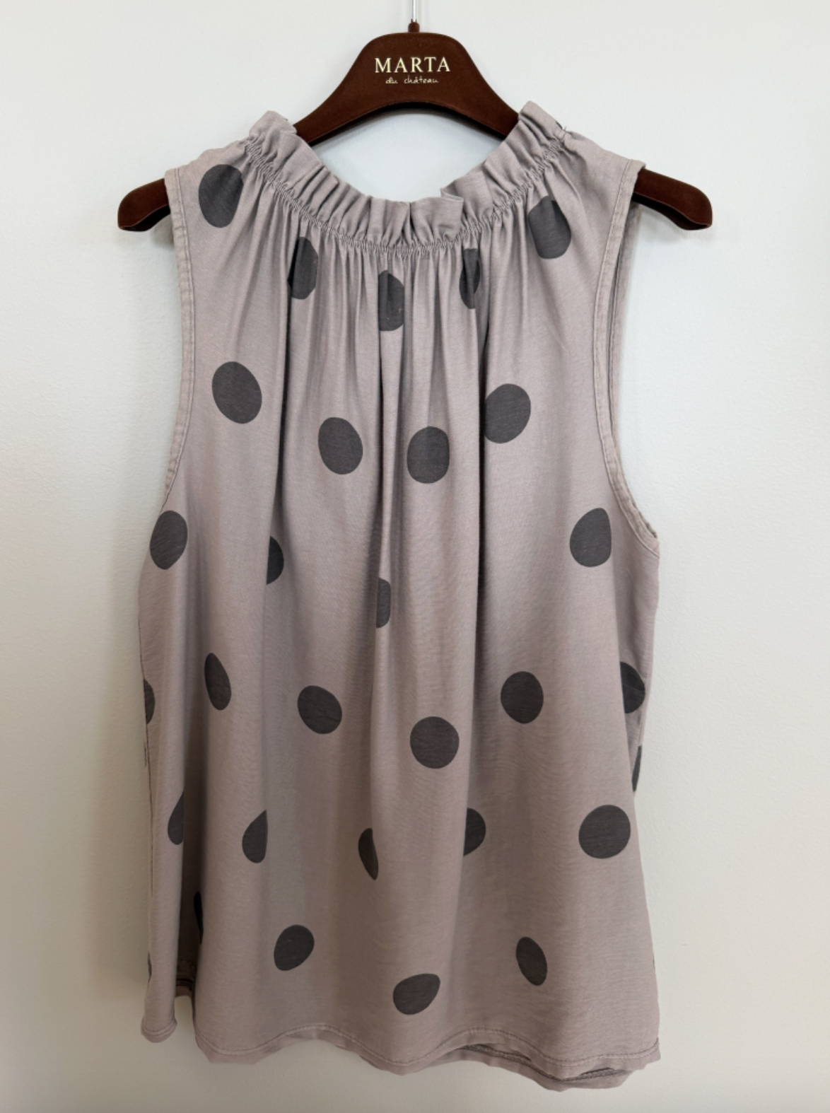 Bluse top Lucina - Fango