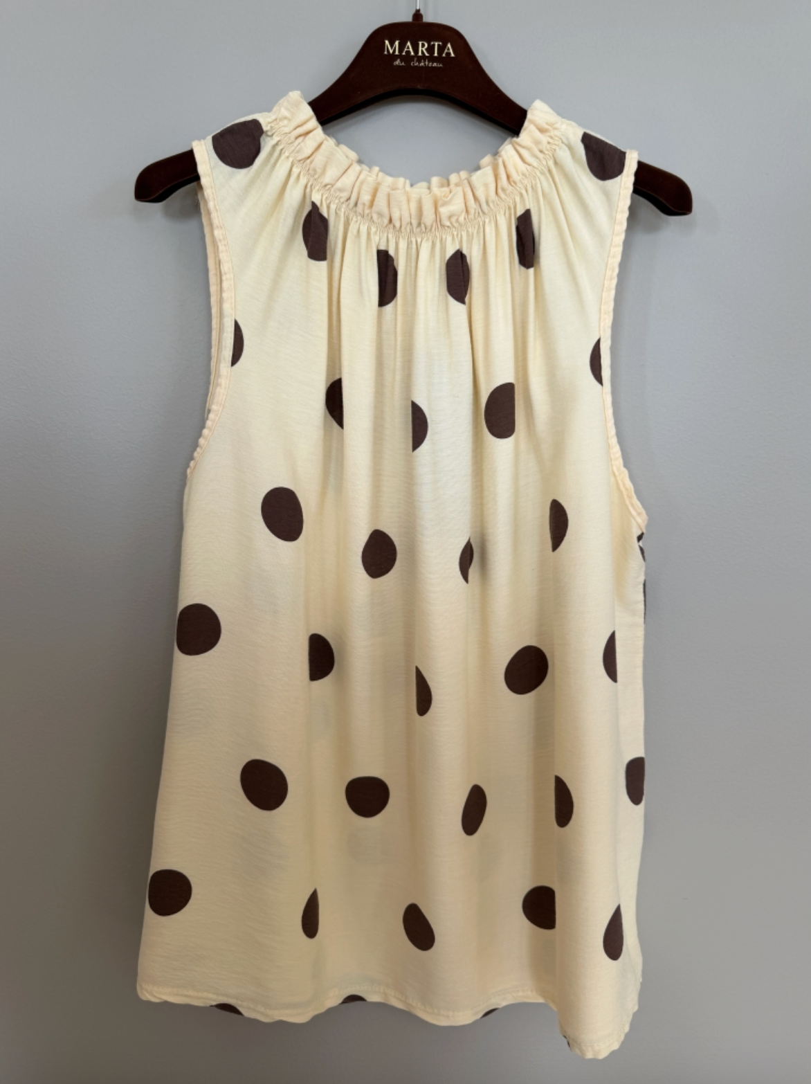 Bluse top Lucina - Yellow