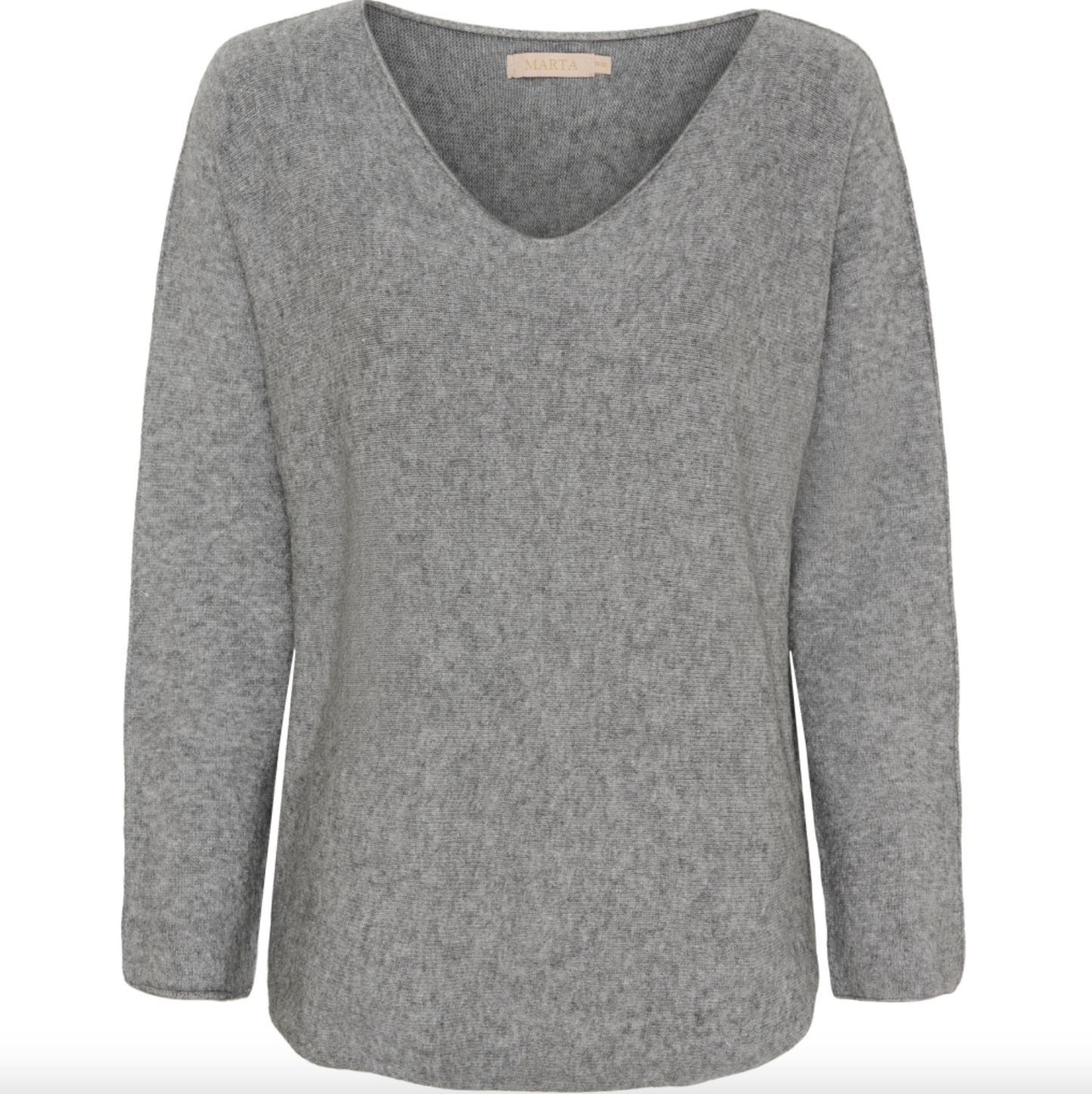 Bluse Dagmar super blød kvalitet – Medium grey