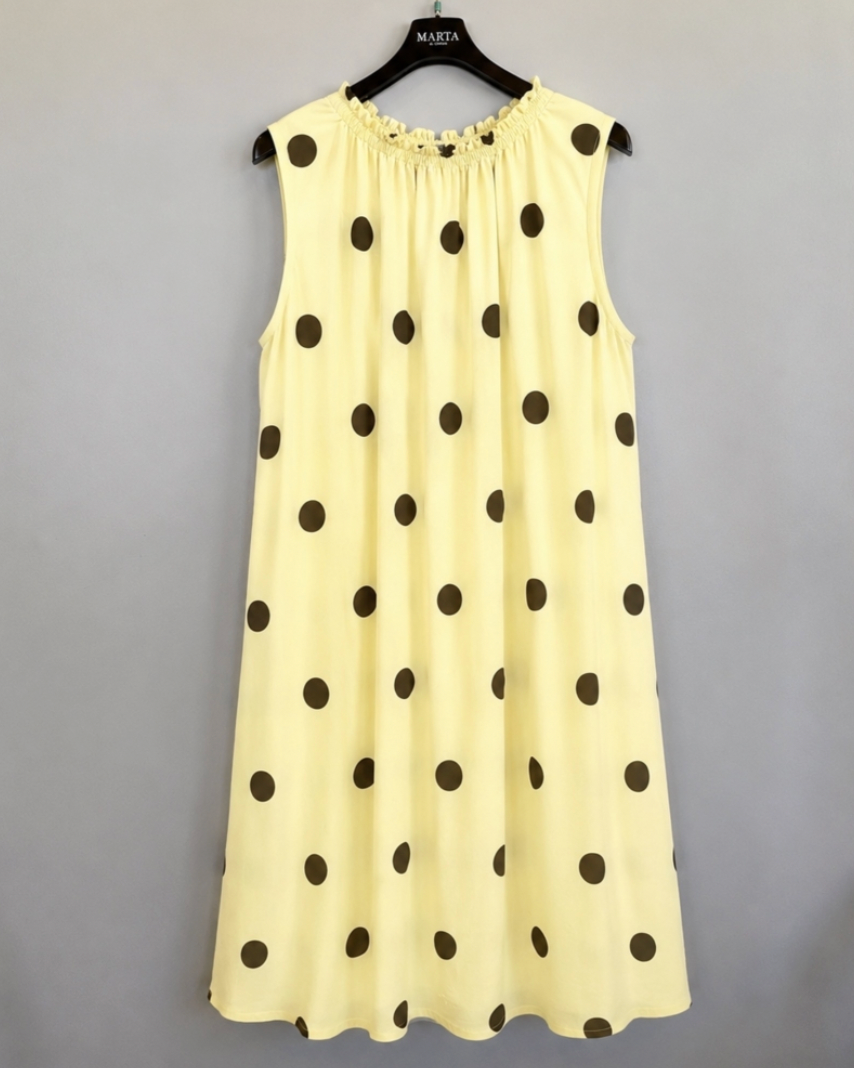 Kjole Luppa yellow