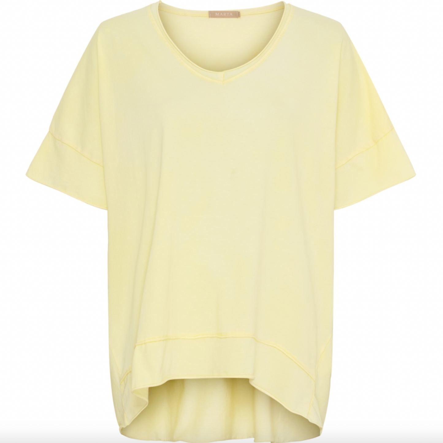 T-shirt yellow Oversize