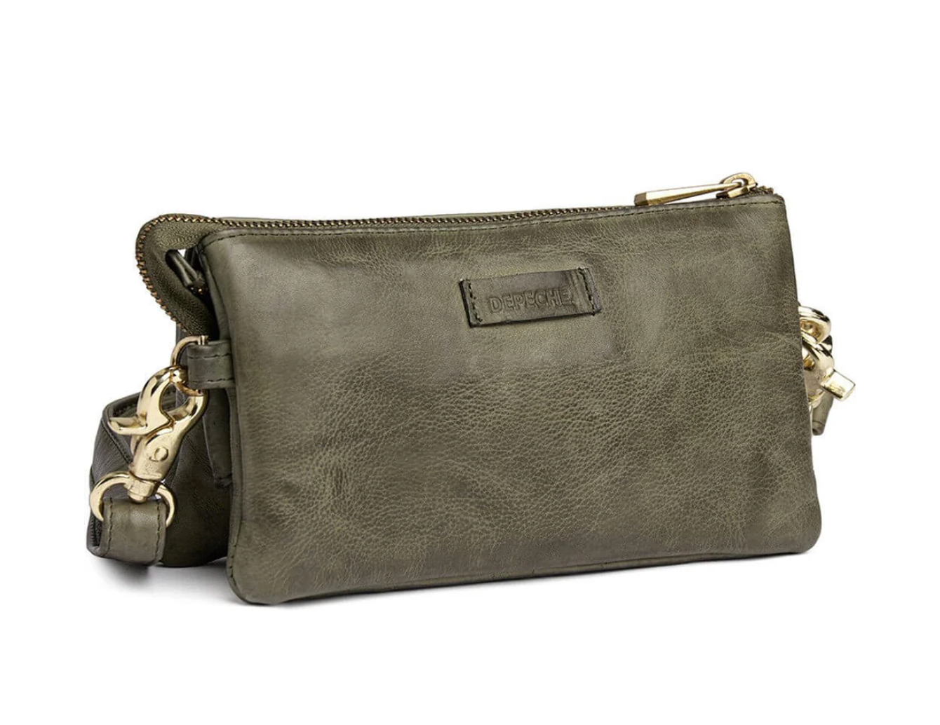 Clutch / skindtaske - Army green