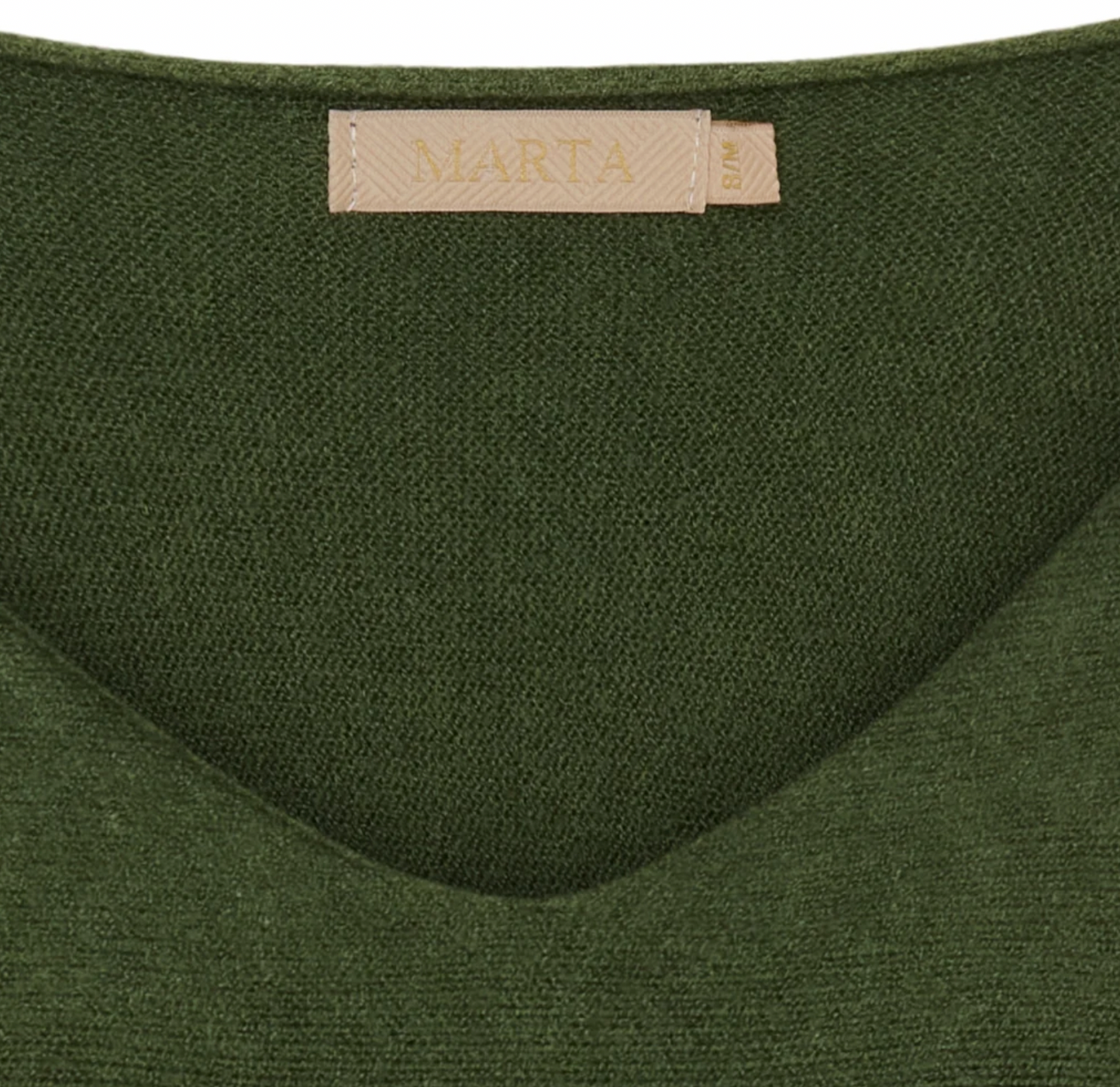 Bluse Dagmar super blød kvalitet – Army