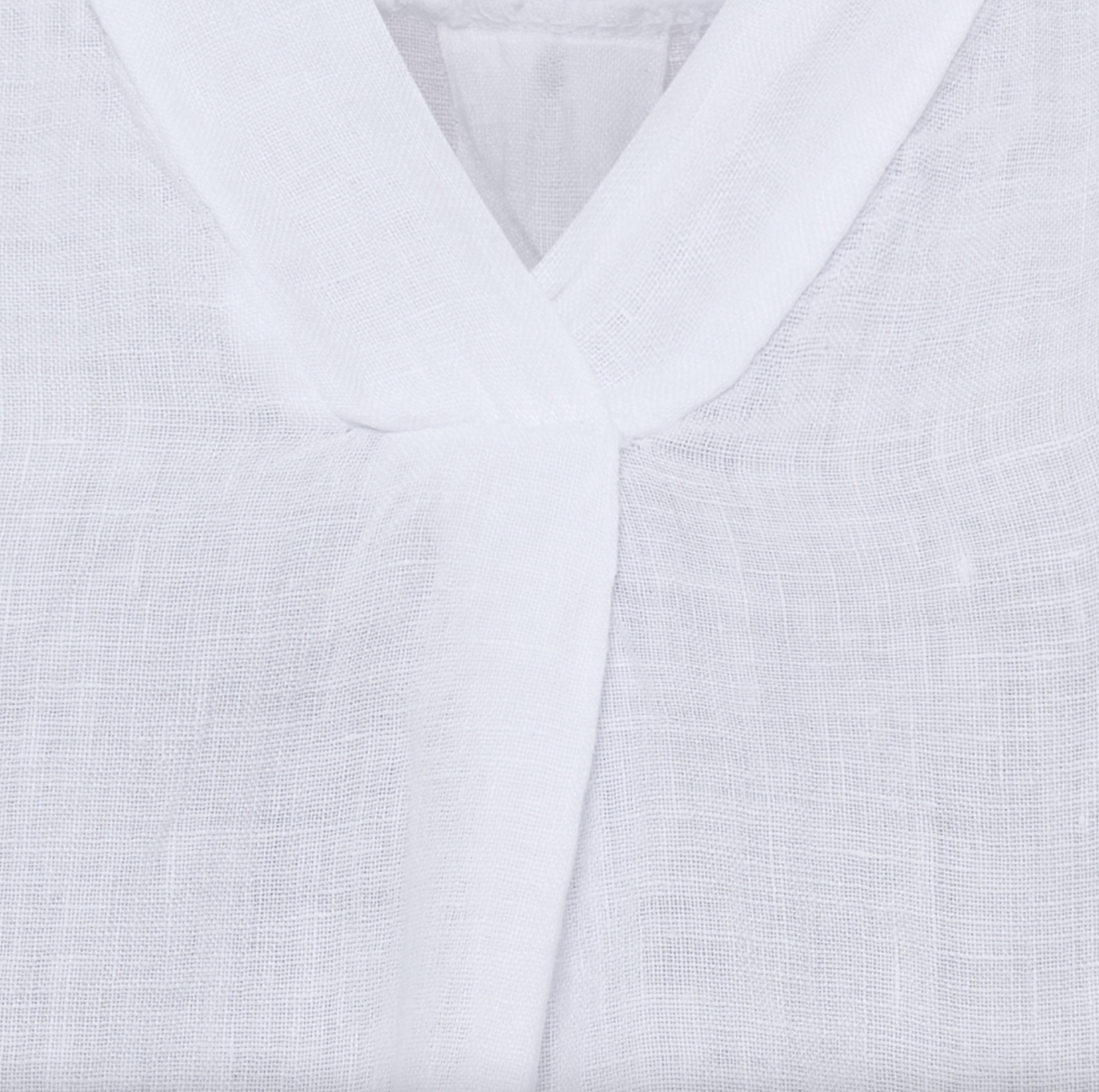 T-shirt - White linen