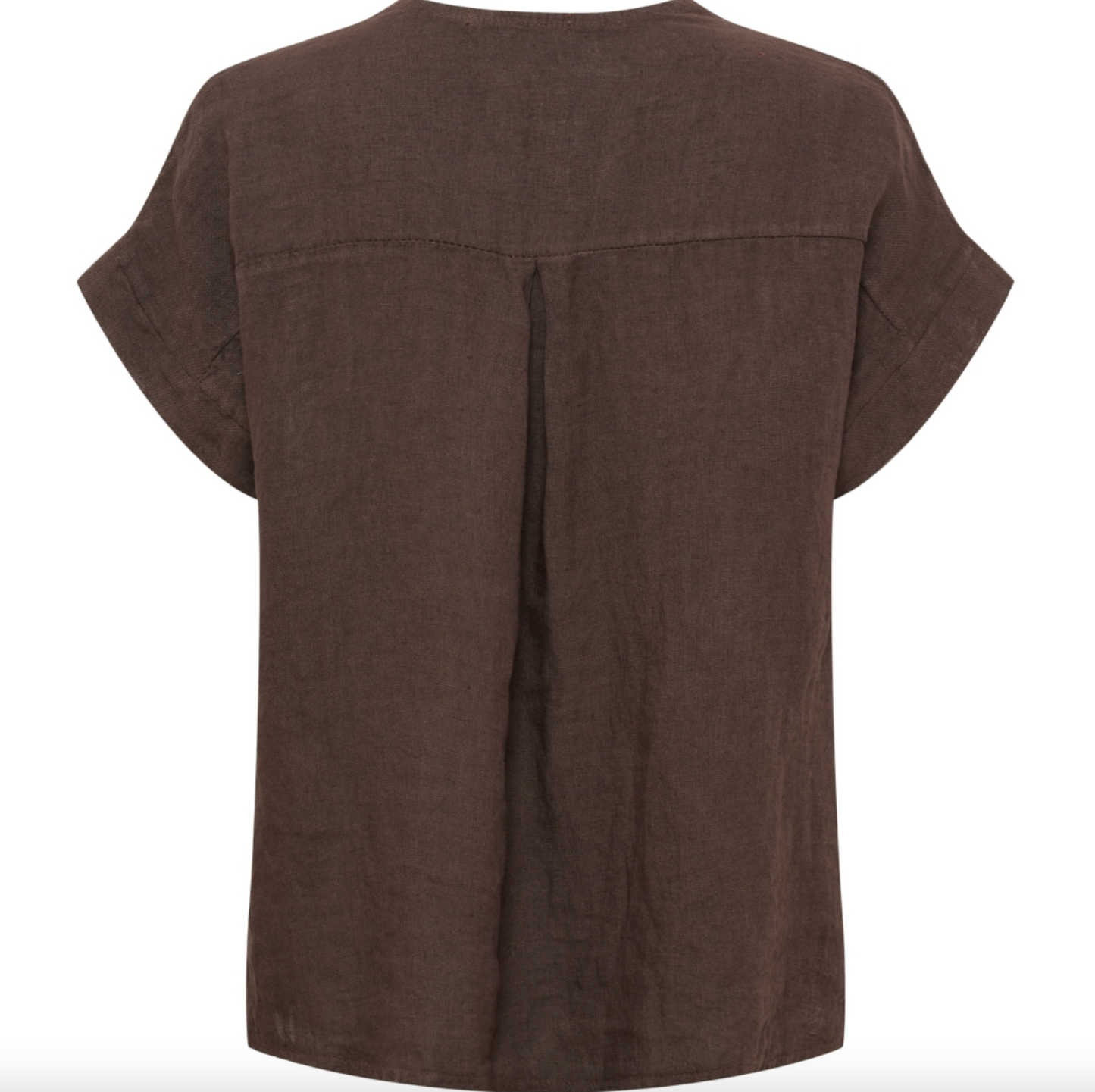 T-shirt - Mocca hør