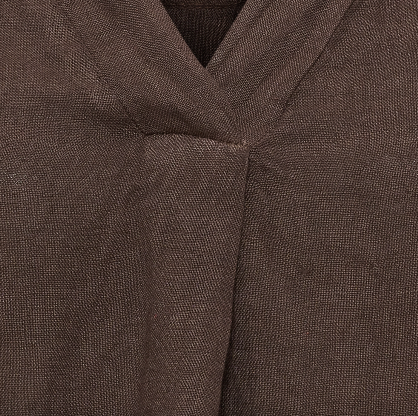 T-shirt - Mocca hør