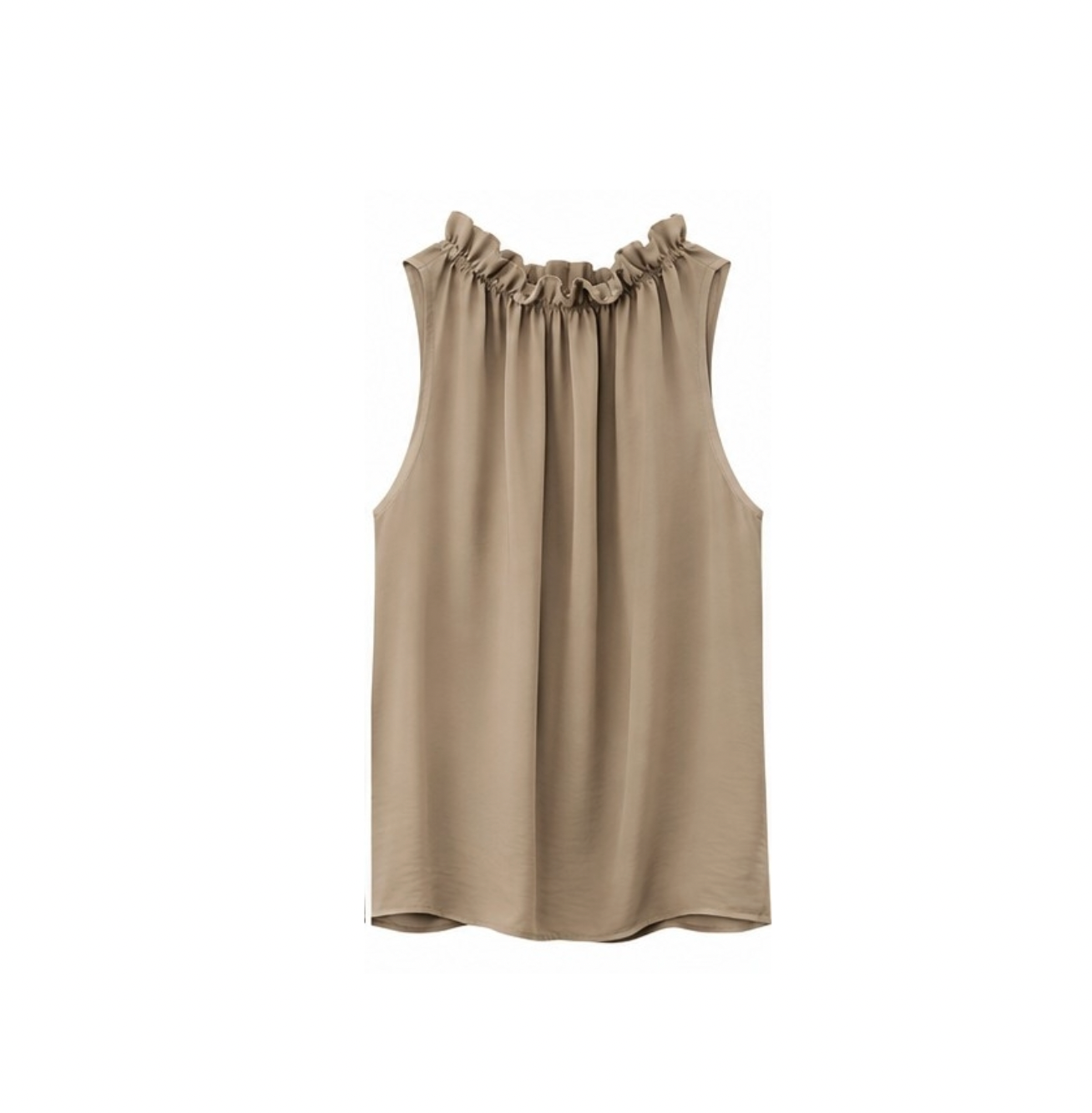 Bluse top Lucina - Fango