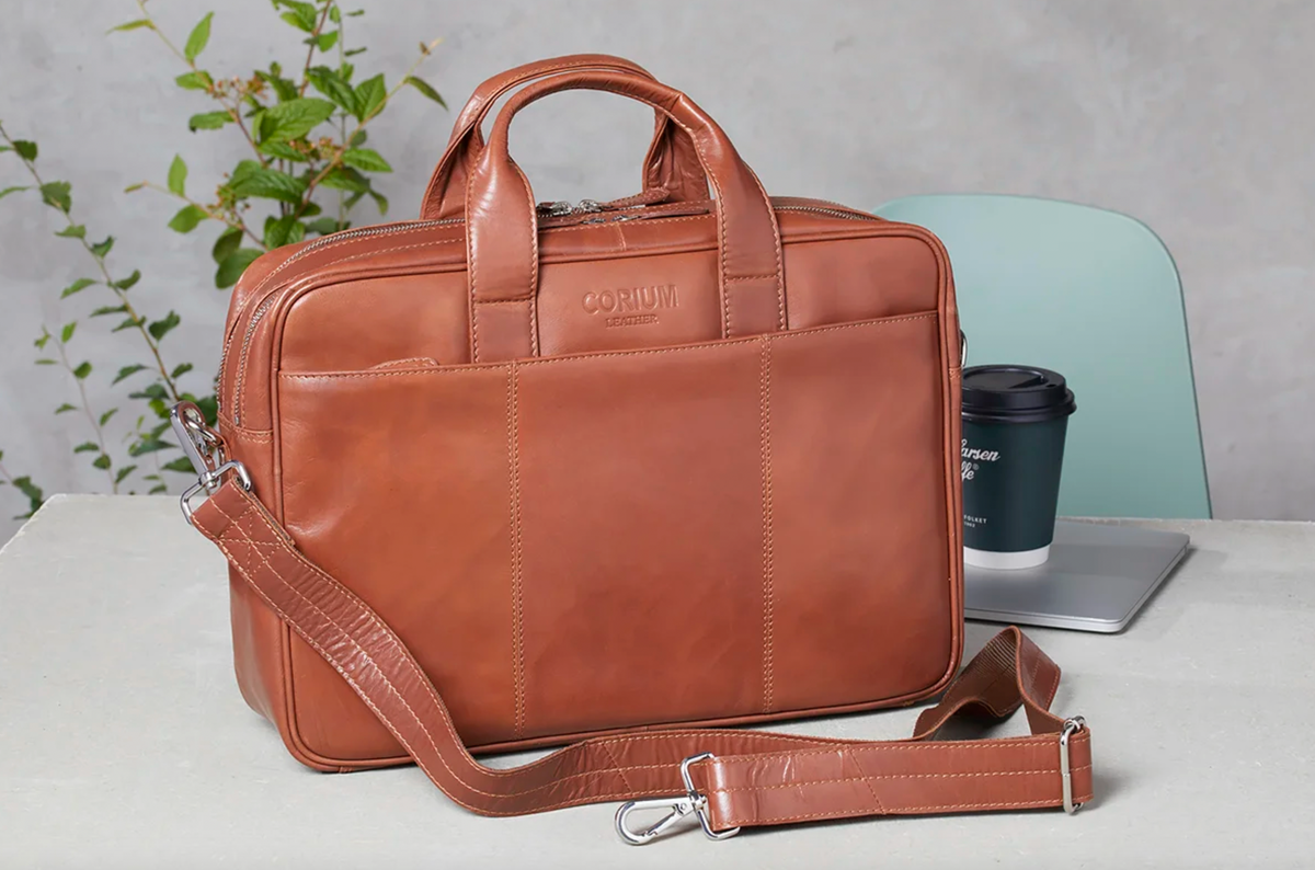 Laptop Taske MELLO ITALY - Cognac