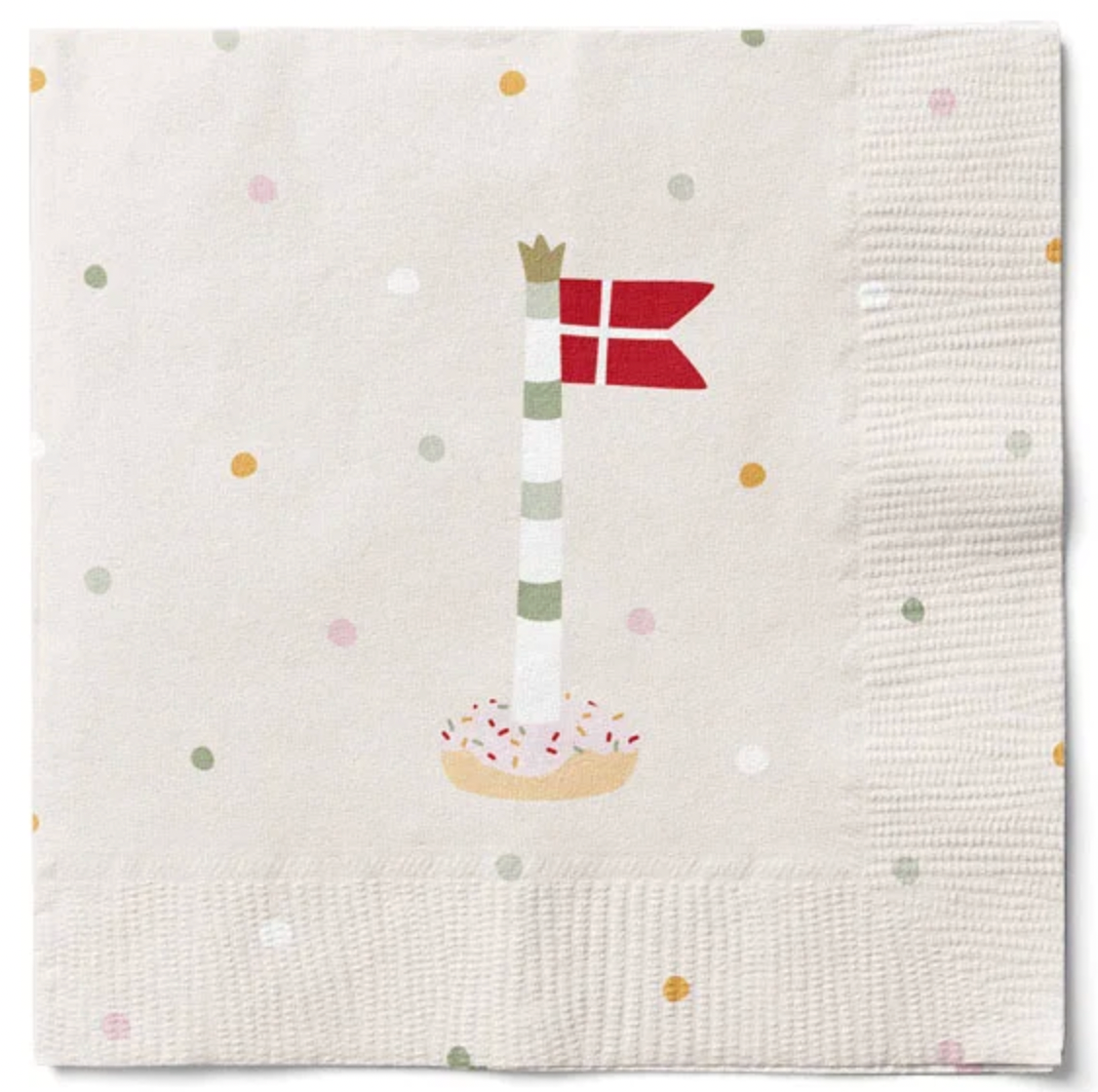 Servietter med flag - 20 stk