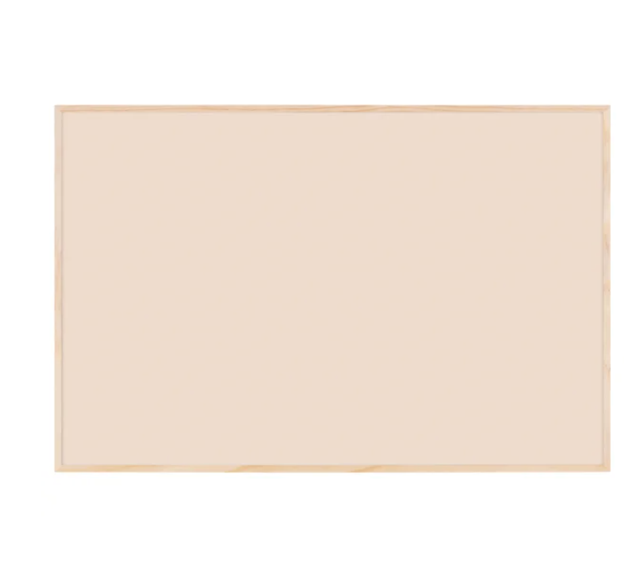 Magnetisk whiteboard - Beige