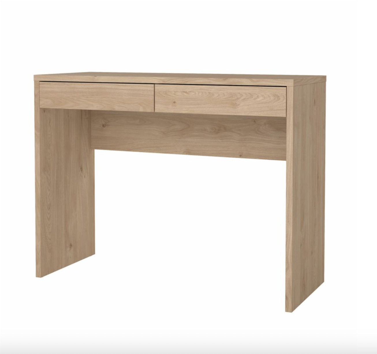 Bord med 2 skuffer - Jackson Hickory