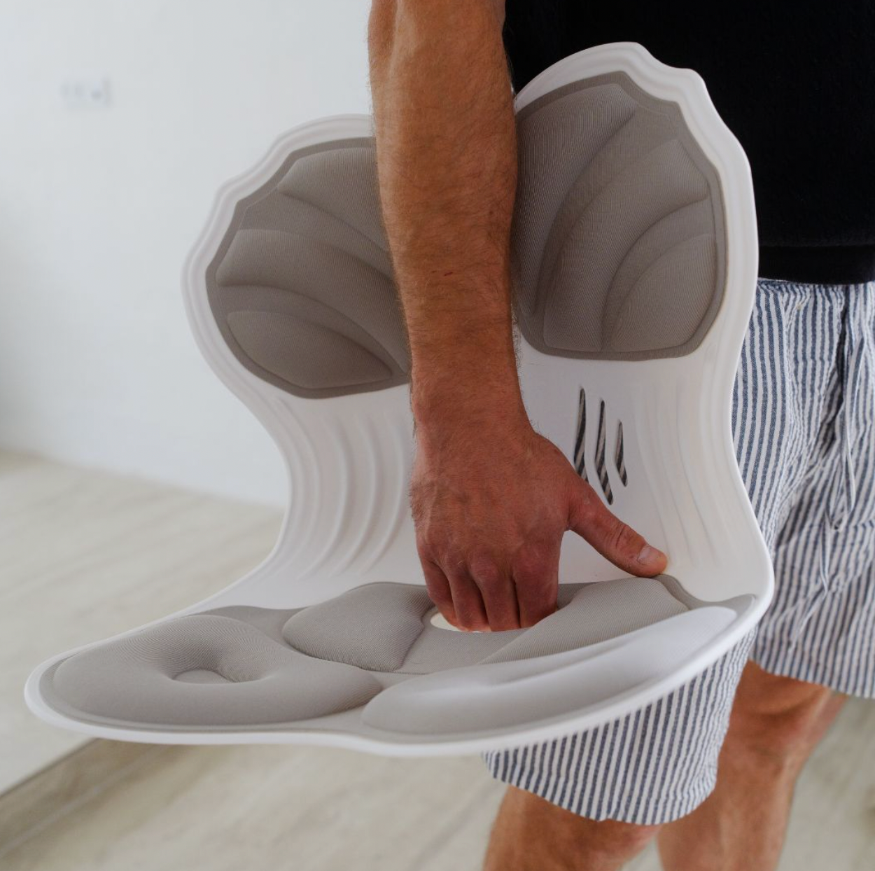 Ergonomisk lændestøtte