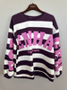 Bluse Nerina - Bordeaux / Pink