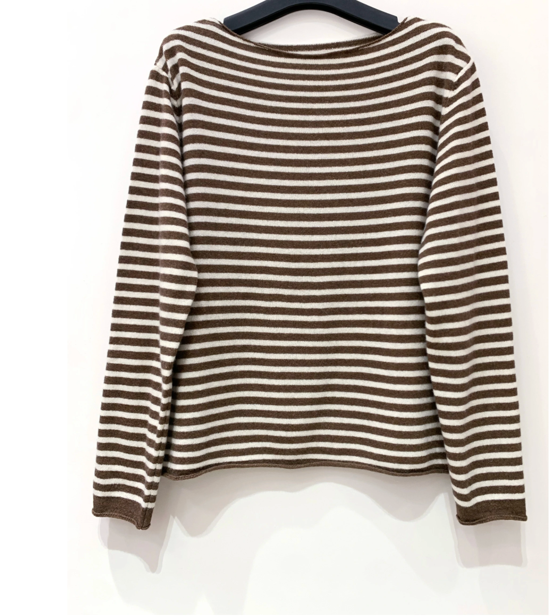 Bluse Cashmere mix - Brown